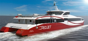 Red Funnel to showcase new livery on Red Jet 6